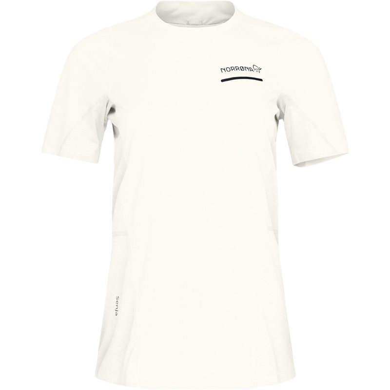 Norrøna Senja Equaliser Lightweight T-Shirt W´s Snow White - M