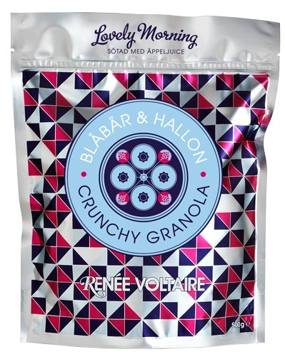 Renée Voltaire Crunchy Granola Hallon & Blåbär 500 g