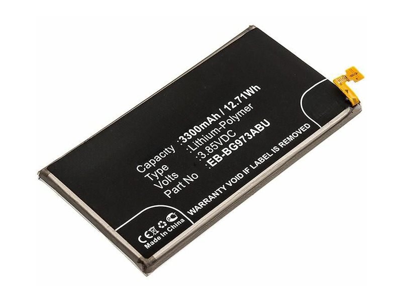 CoreParts - Batteri - 3,85V - Li-pol - 3300 mAh - 12.71 Wh - svart