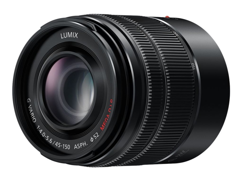 Panasonic Lumix H-FS45150 - Telezoomobjektiv - 45 mm - 150 mm - f/4.0-5.6 G VARIO ASPH - Micro Four Thirds - för Lumix G AG-GH4UP, DC-GX880, DMC-G7, G70, G7H, G7M, G7W, GX8, GX80, GX8A, GX8H, GX8K, GX8M