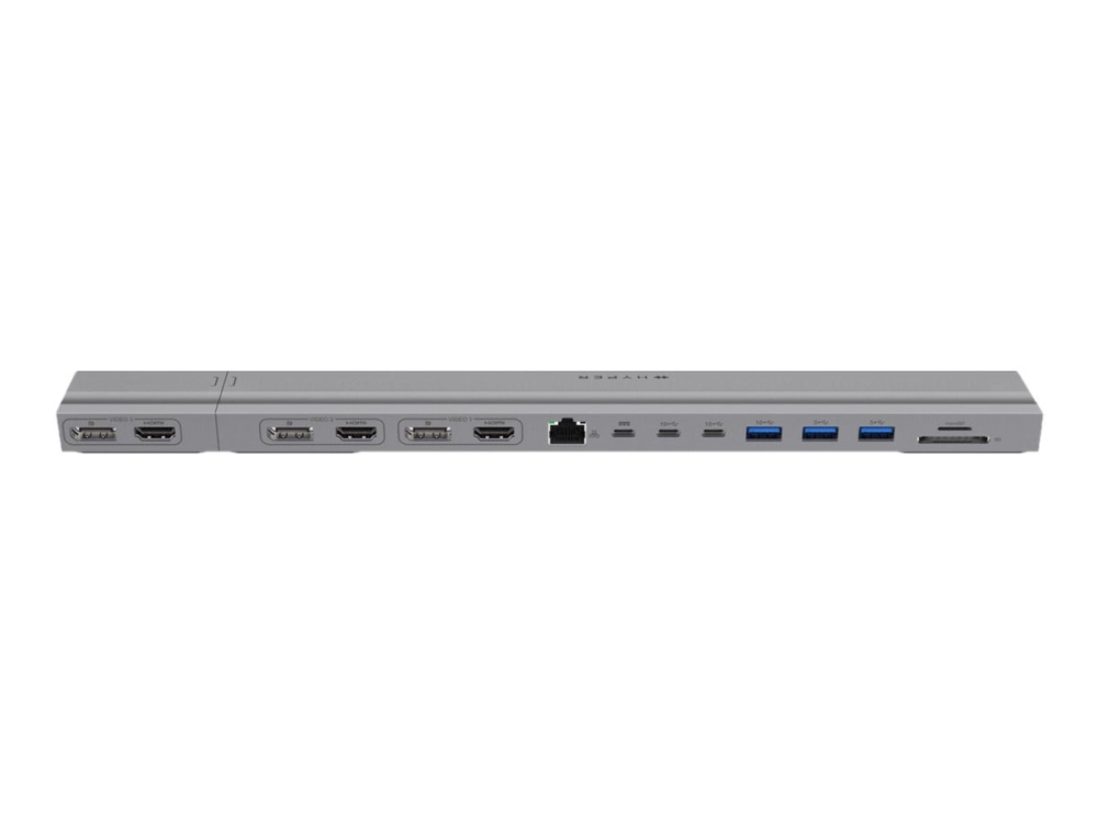 Targus - Hyperdrive Dockningsstation Usb C X 2 3 X Hdmi, 3 X Dp 1 Gb E, bild 4