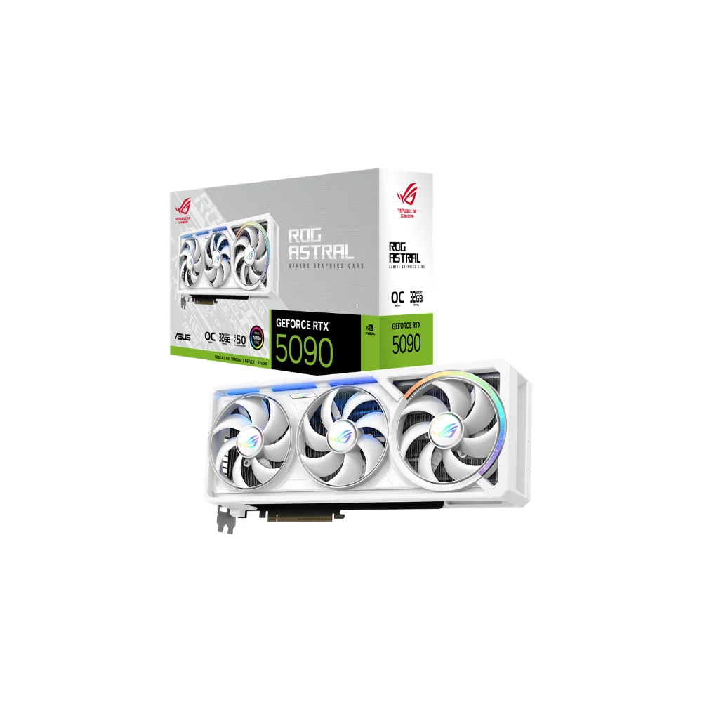 ASUS GeForce RTX 5090 32GB ROG Astral OC White