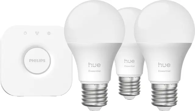 Philips Hue White & Color Ambiance E27 smartlampa startpaket