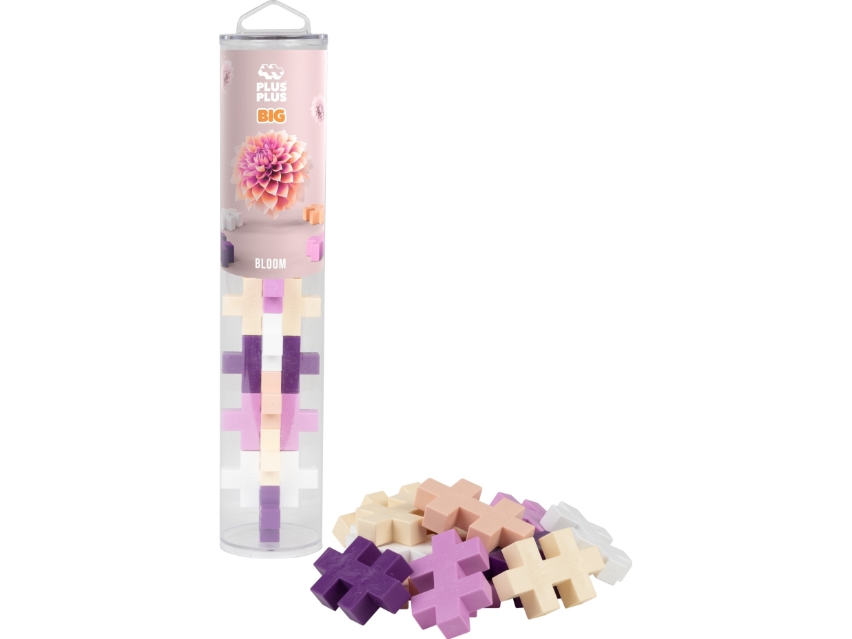 Plus-Plus - BIG Bloom Färgmix - 15 stk