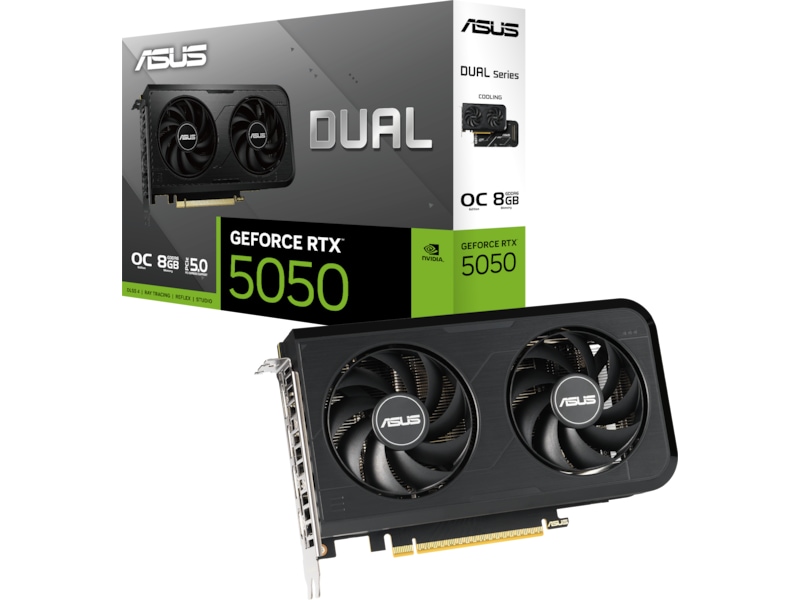 ASUS GeForce RTX 5050 8GB DUAL OC grafikkort, bild 5
