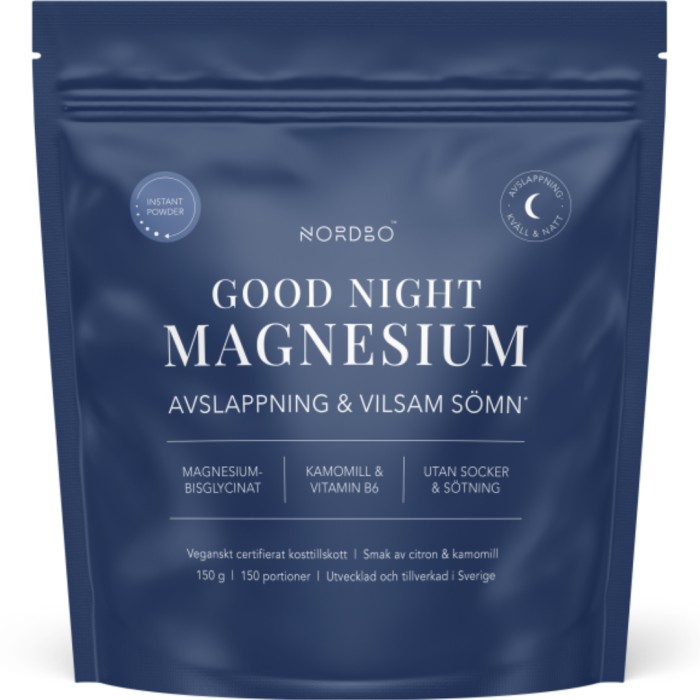 Nordbo Good Night Instant Magnesium (pulver) 150 g