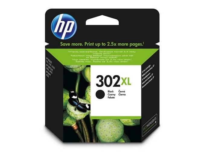 HP 302XL svart bläckpatron