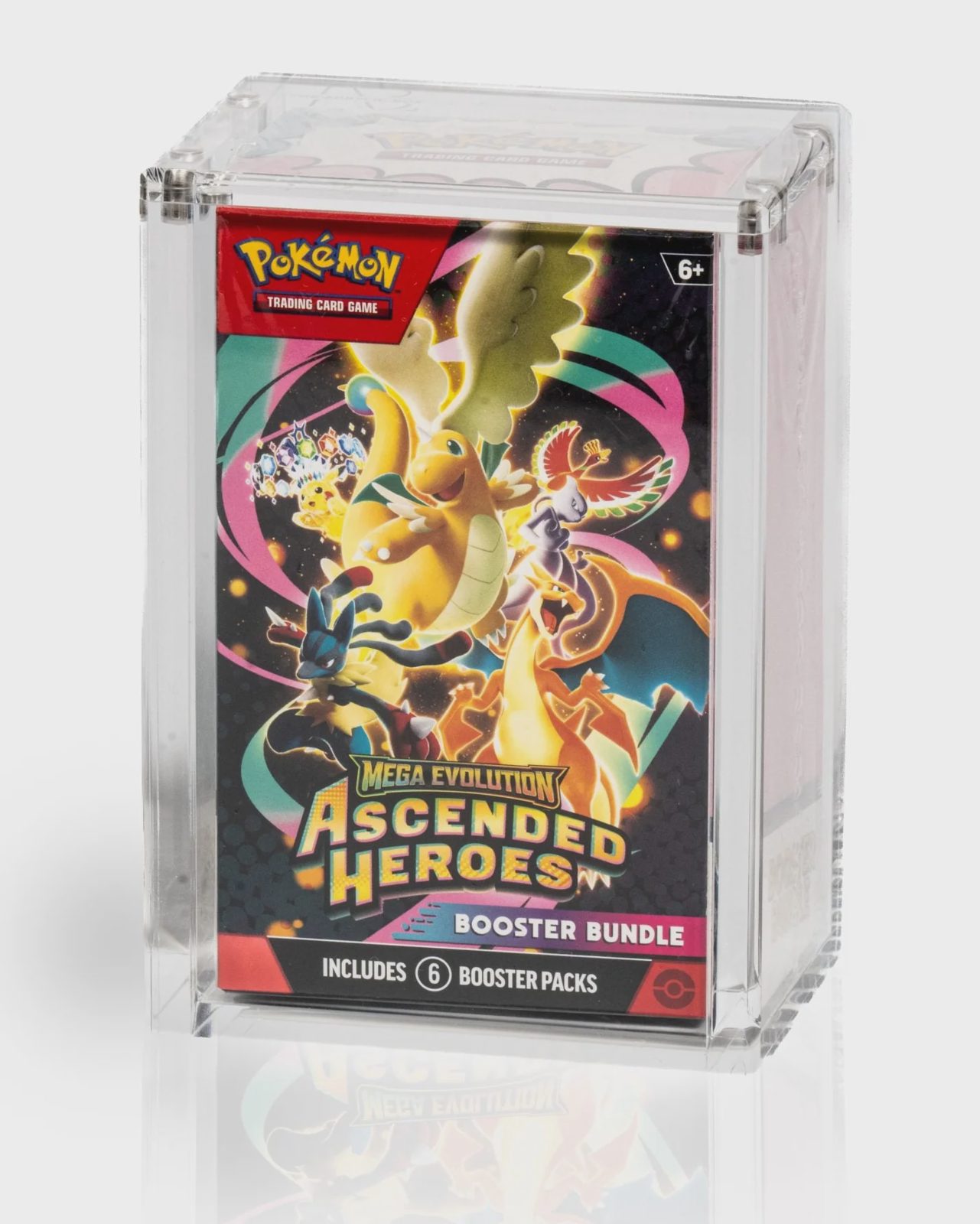 The Acrylic Box - Premium Case for Pokemon Booster Bundle - V2