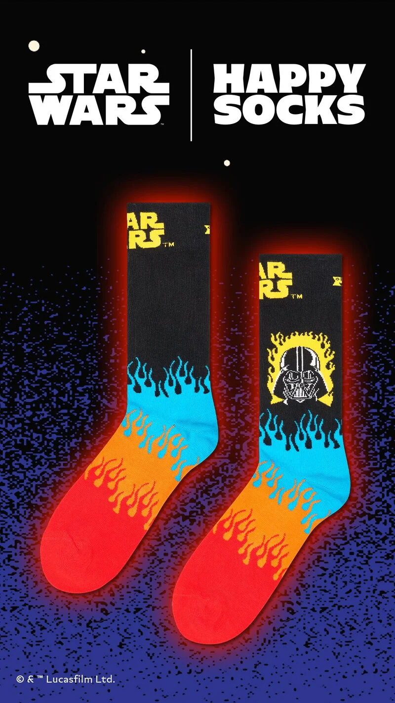 Happy Socks STAR WARS Darth Vader Sock 41-46