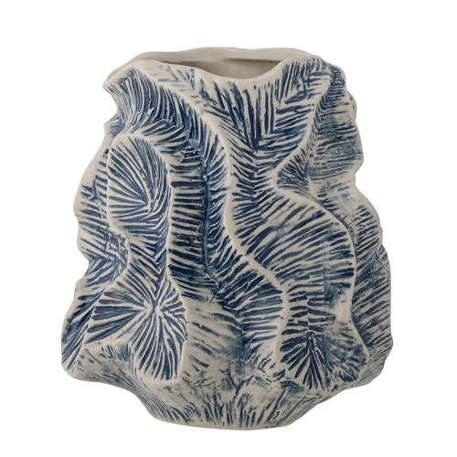 Creative Collection - Guxi Vas H19,5 cm - Blått Stengods