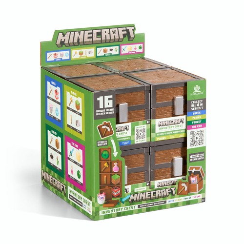 Noble Collection - Minecraft - Loot Chest (Assortment of 8 chests)