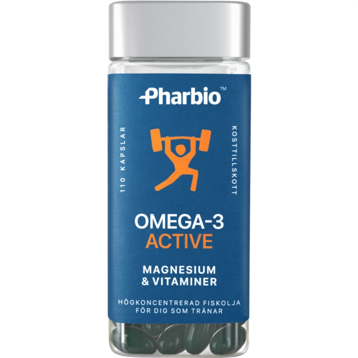 Pharbio Omega 3 Active, 110 st