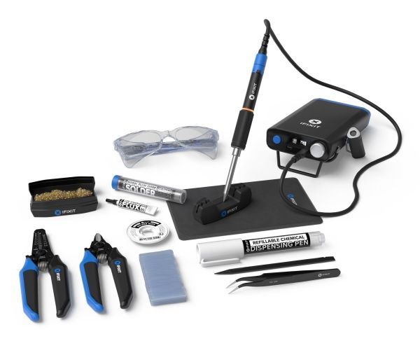 iFixit IF145-781-1, 2 kanaler, 100 ° C, 420 ° C, Svart, 100 W, Batteri