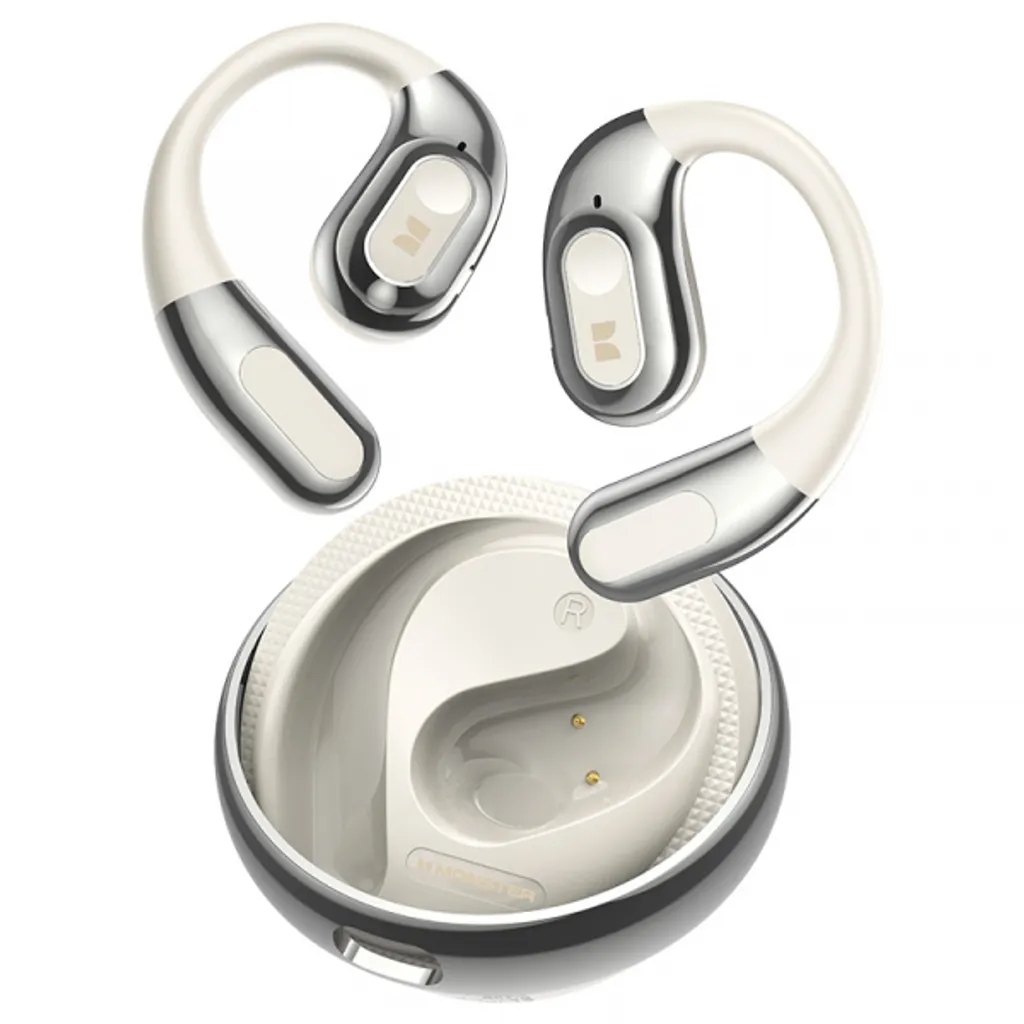 Monster AC330 in-ear hörlurar med AI-översättning – vit