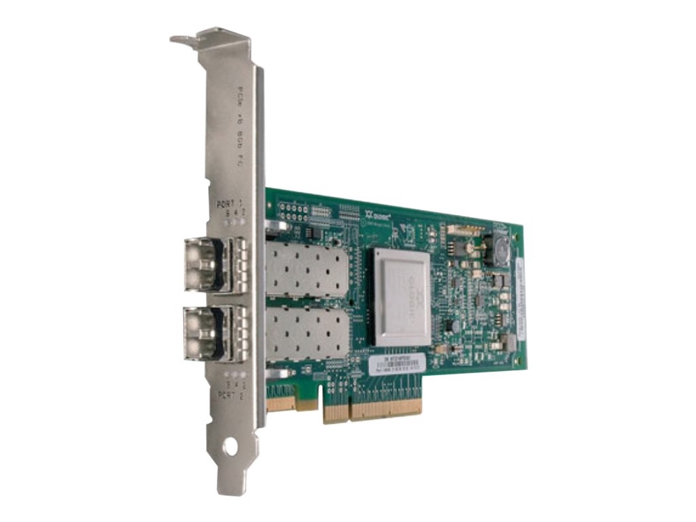 QLogic 8Gb FC Dual-port HBA for IBM System x - Värdbussadapter - PCIe x4 - 8Gb Fibre Channel x 2 - för System x3100 M5 x3250 M6 x32XX M2 x34XX x3550 M2 x3650 M2 x3650 M4 HD x3950 M2
