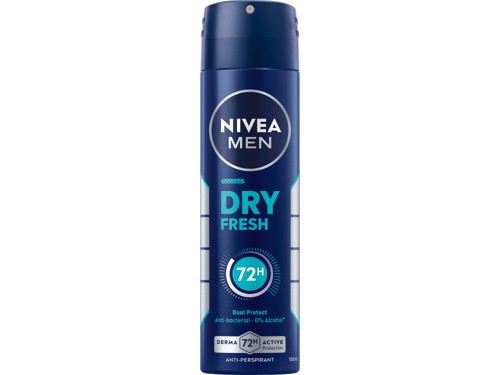 NIVEA MEN Antiperspirant Deo Spray Dry Fresh 150 ml, bild 2