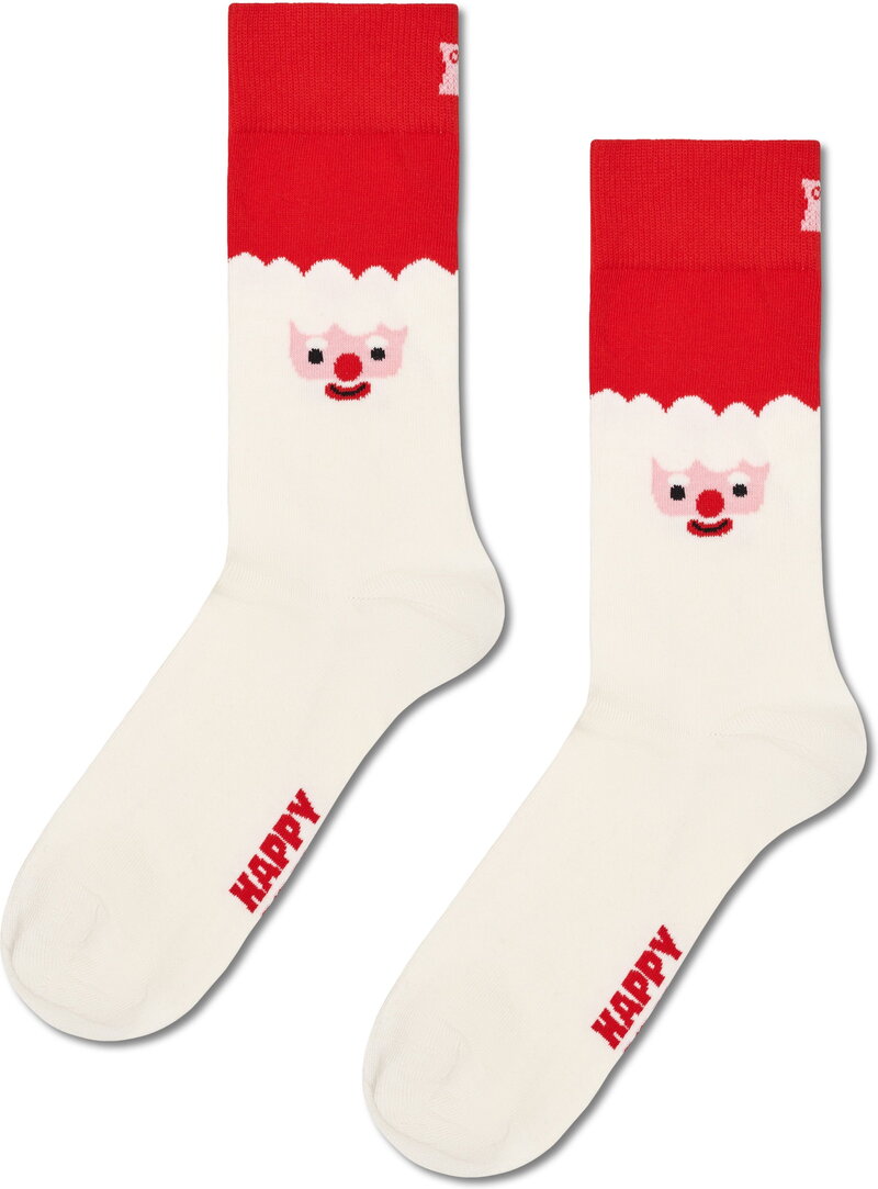 Happy Socks Santa Face Sock 36-40