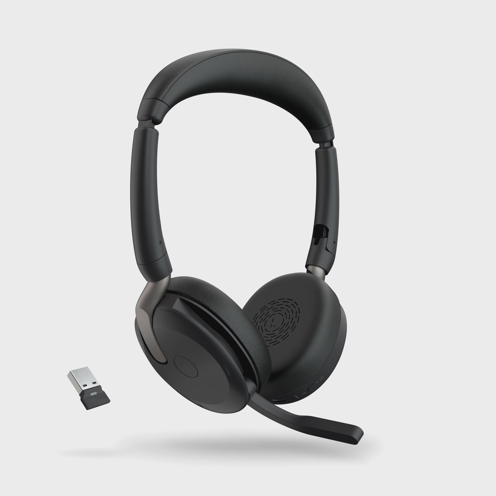 Jabra Evolve2 65 Flex USB-A UC Svart