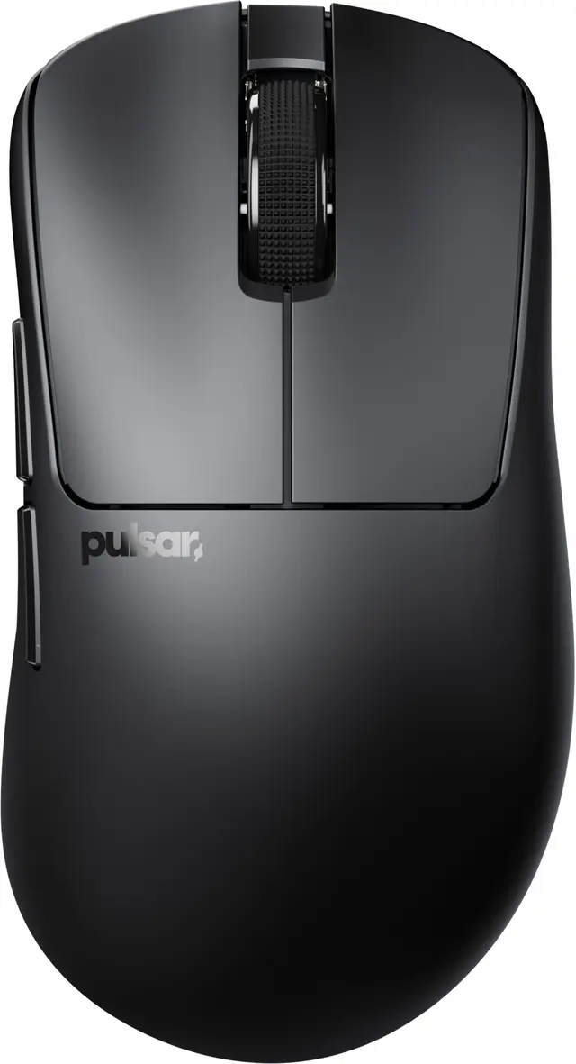 Pulsar Xlite Crazylight Medium trådlös mus (kolsvart)