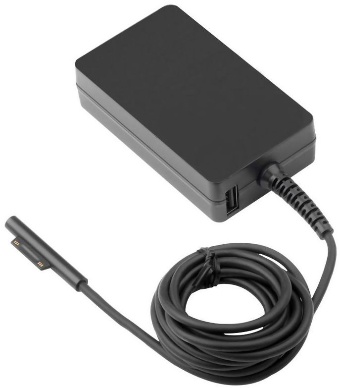 AC-adapter CoreParts 65W 15V 4,3A för Microsoft Surface, se lista