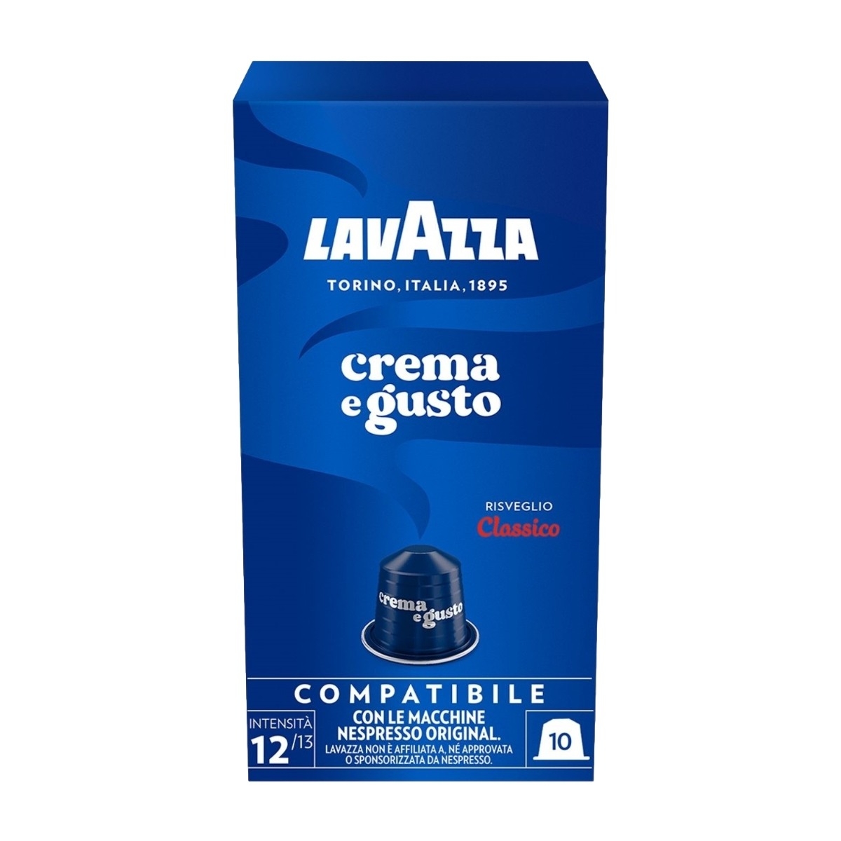 Lavazza Crema E Gusto Classico kaffekapslar 10-pack