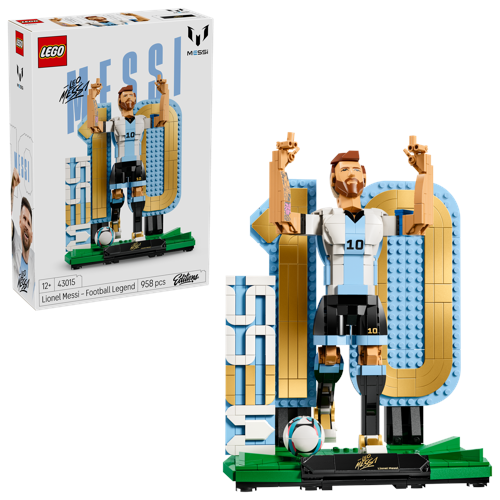 LEGO Editions Lionel Messi – fotbollslegend 43015