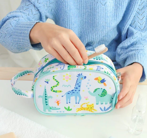 A Little Lovely Company Toiletry Bag, Jungle, bild 2