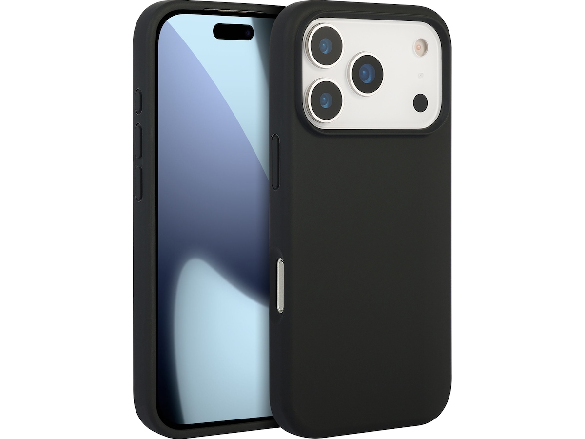 iiglo iPhone 18 Pro / 17 Pro Magnetic Silikonskal (svart)