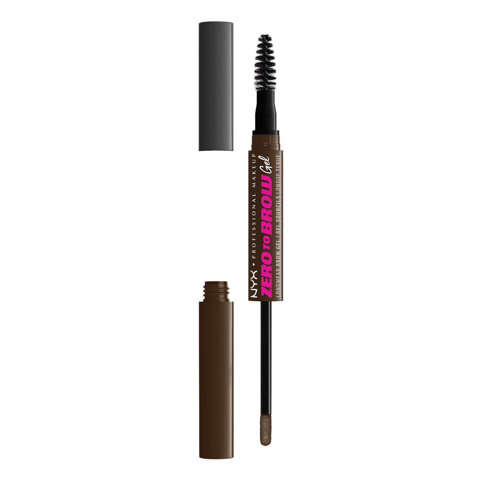 NYX PROFESSIONAL MAKEUP Zero To Brow Longwear Brow Gel 07 Espresso 07 Espresso
