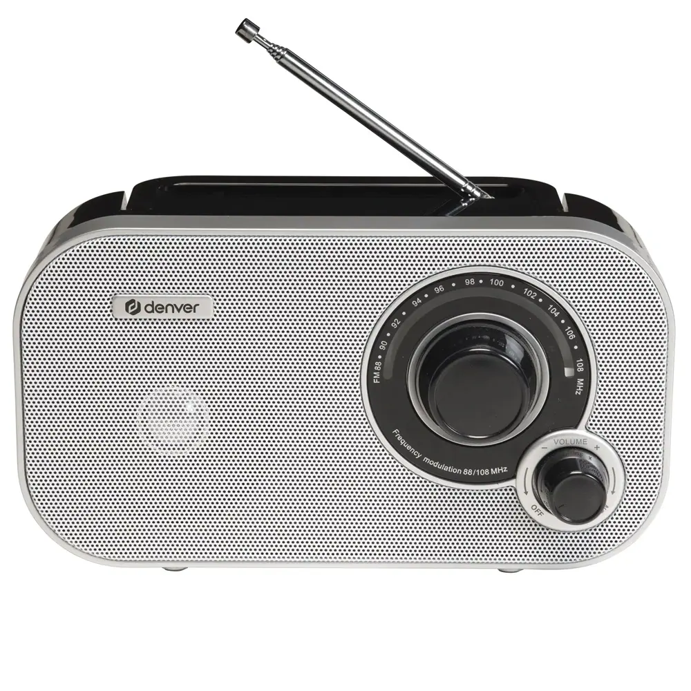 DENVER TR-51WHITE - Personlig radio - vit