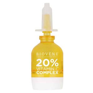 Biovène Glow Shot Age-Bright 20% Vit C + Organic Banana Facial Serum Treatment 10 ml