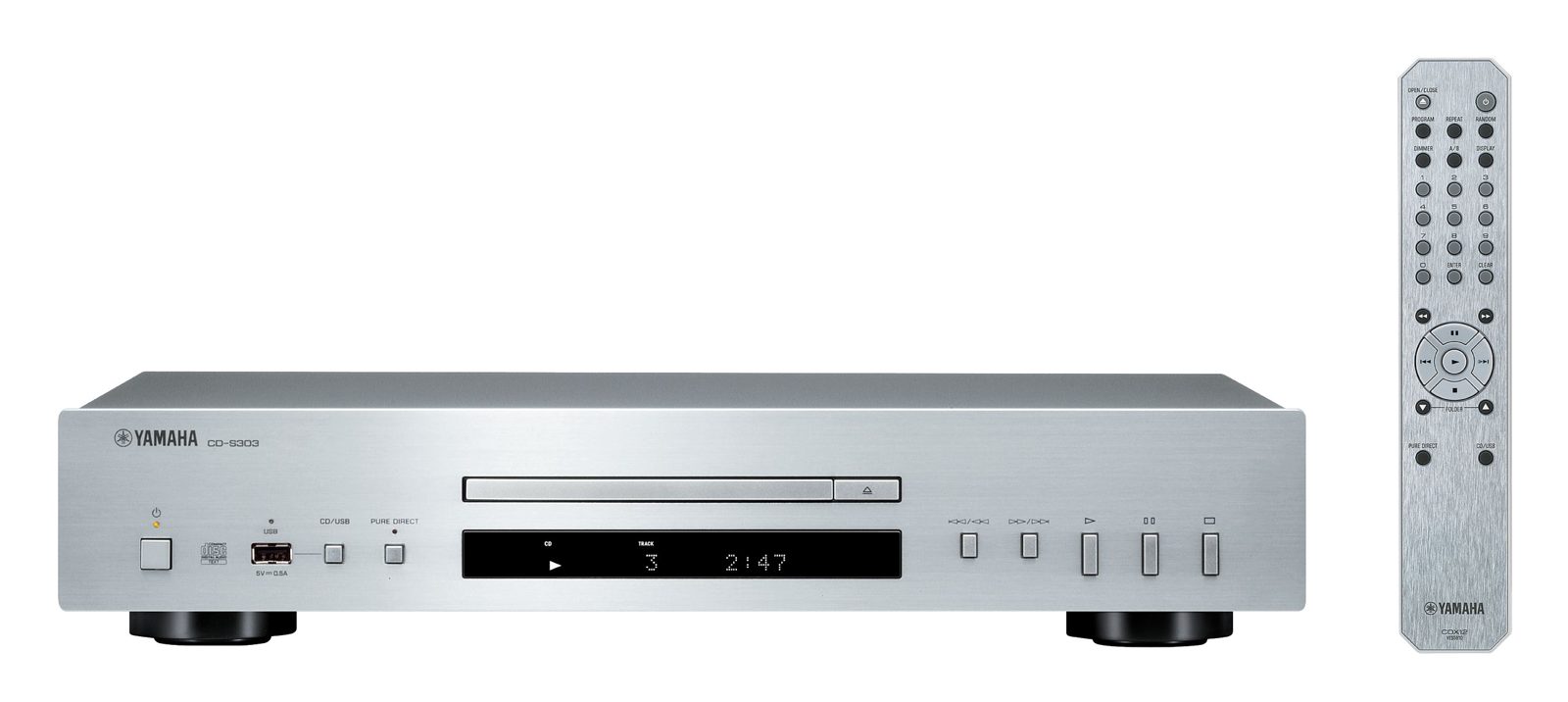 Yamaha CDS303 CD-spelare (silver)