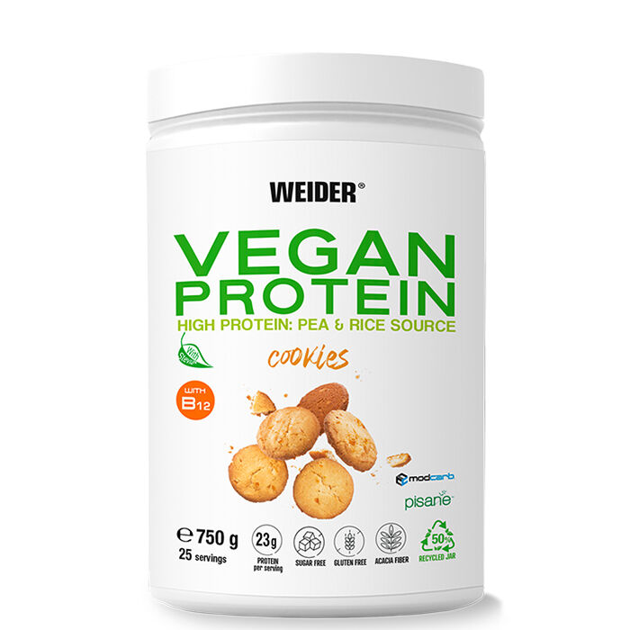 Vegan Protein, 750 g, Cookies