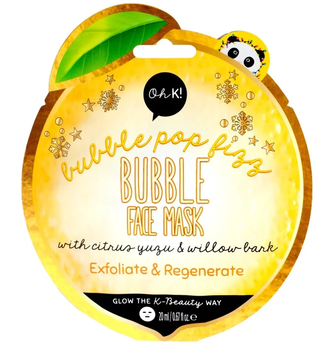 Oh K! Bubble Pop Fizz Bubble Mask with Citrus Yuzu