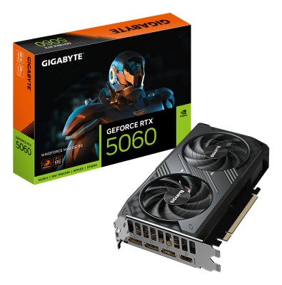 Gigabyte GeForce RTX 5060 WINDFORCE MAX 8GB OC