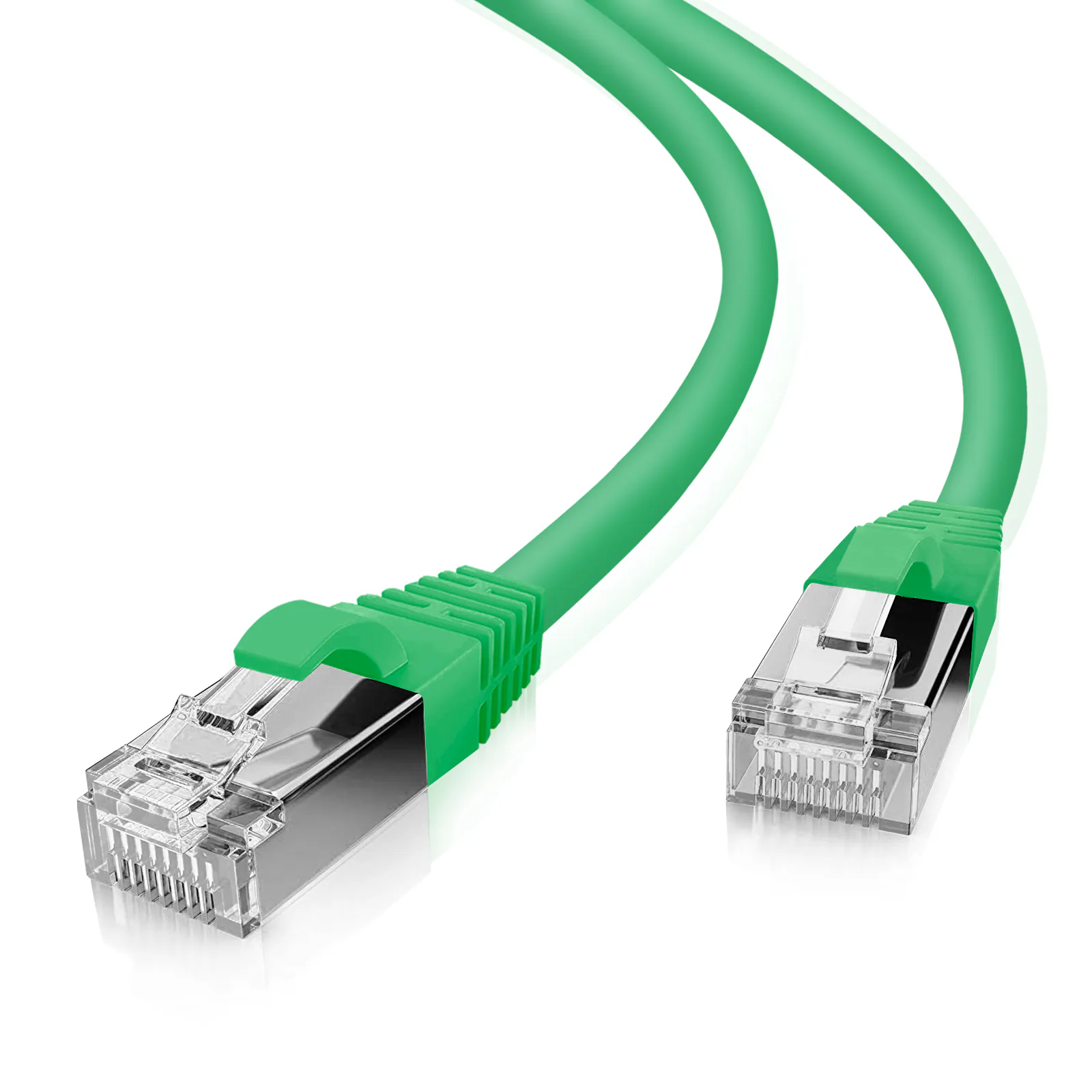 Helos CAT5e SF/UTP 0.5m, 0.5 m, Cat5e, SF/UTP (S-FTP), RJ-45