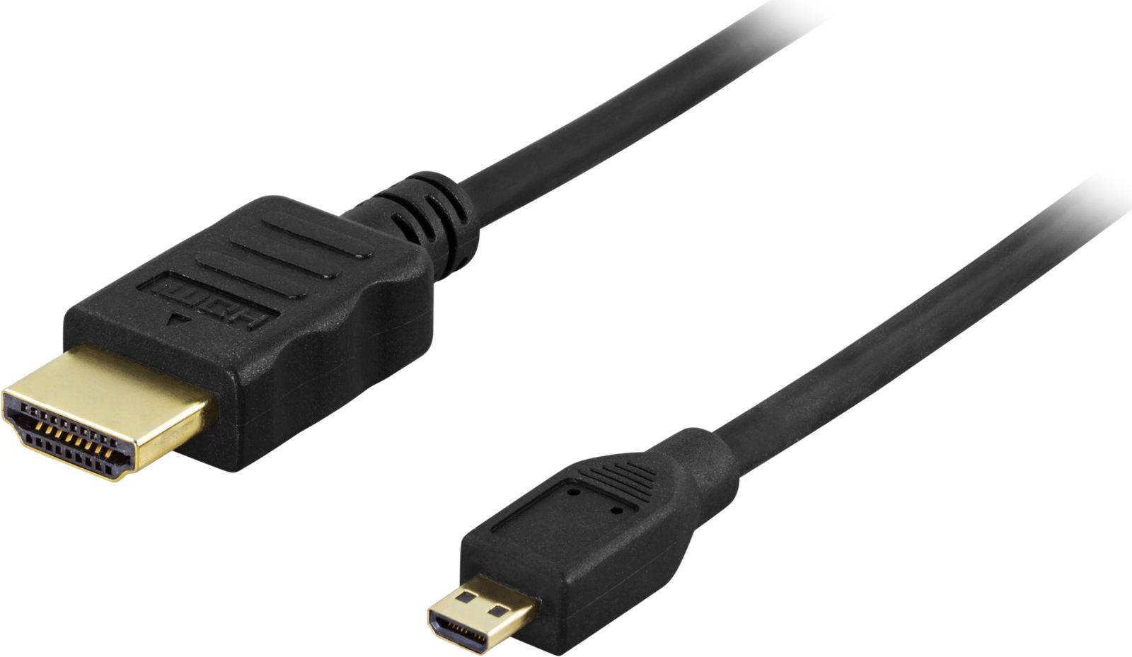 Deltaco HDMI till Micro HDMI-kabel / 3m - Svart, bild 3