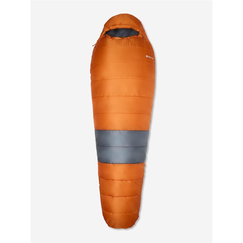 Marmot Trestles Elite Eco 0 Tangelo/Steel Onyx - Left Zip