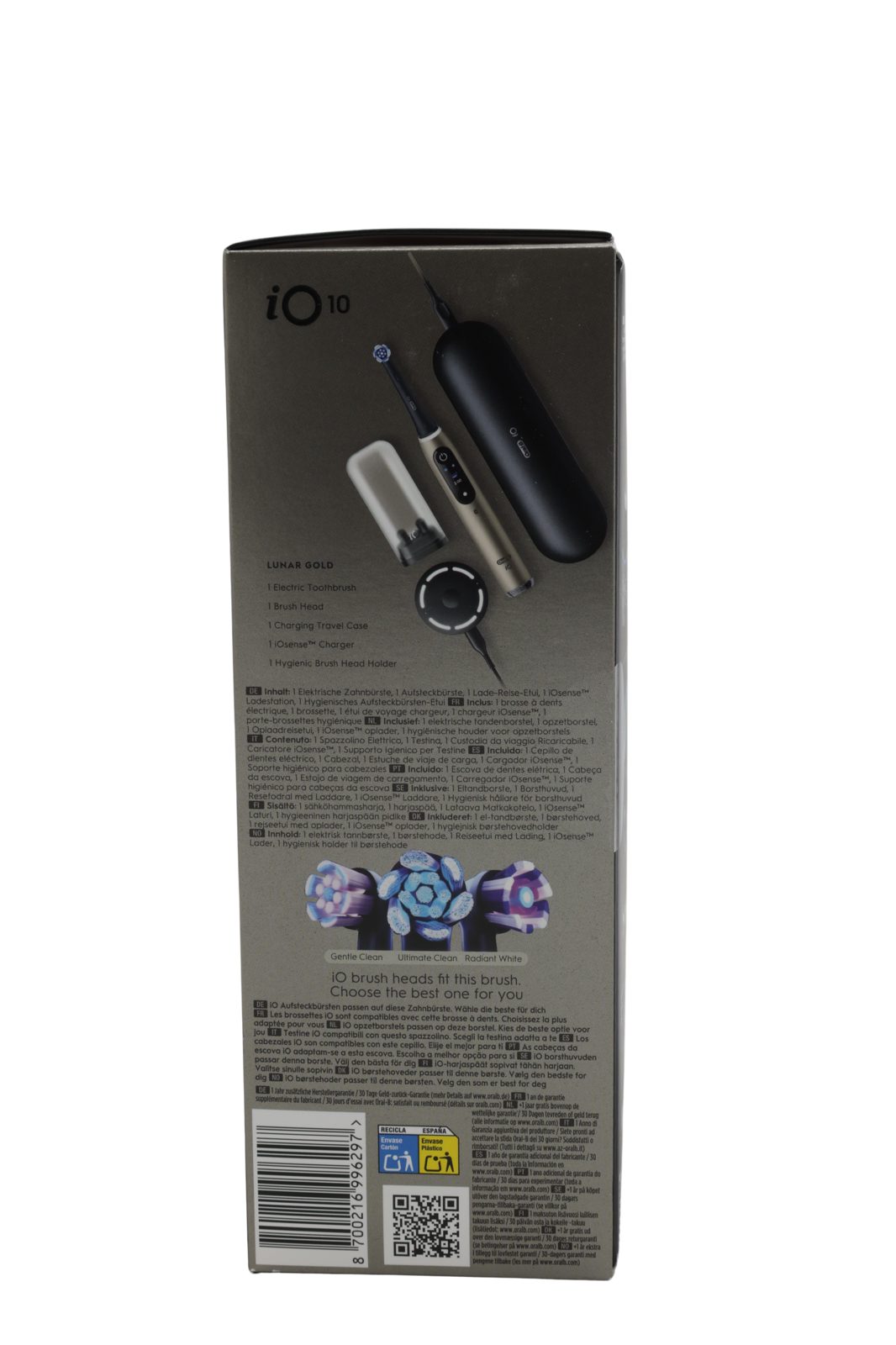 Oral-B iO10 Special Edition elektrisk tandborste 996297 (Lunar Gold), bild 4