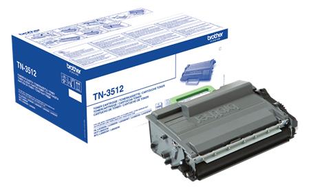 Toner Brother TN-3512 Svart, bild 3