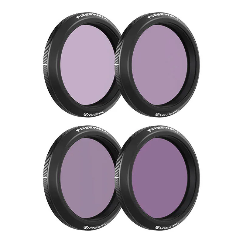 Freewell ML filterset med 4 ND/PL-filter för DJI Osmo Action 5 Pro