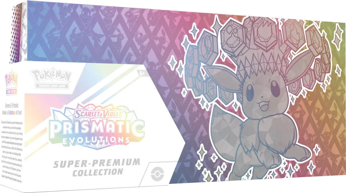 Pokemon Scarlet & Violet 8.5: Prismatic Evolutions Super Premium Collection