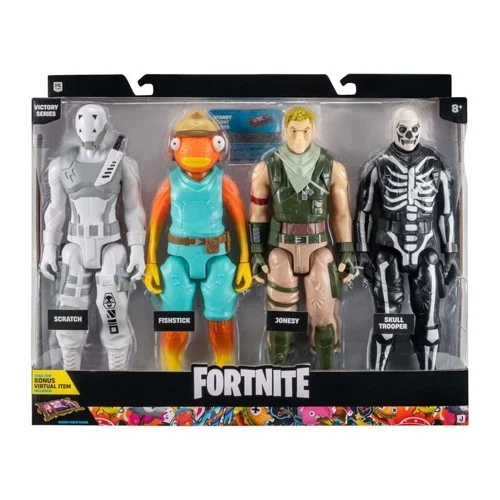 Fortnite Victory Series Squad Mode 30cm Figure 4-pack