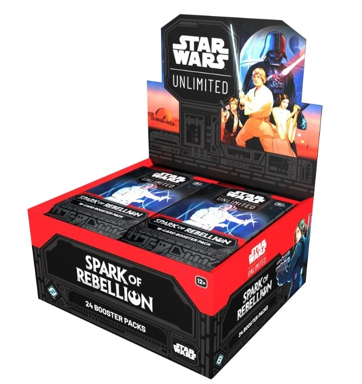 Star Wars: Unlimited - Spark of Rebellion Booster Display (24 boosters)
