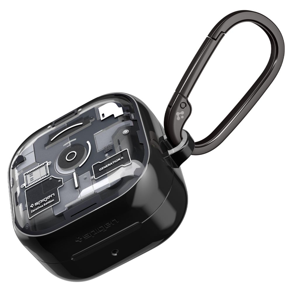 Spigen Ultra Hybrid - zero one black - Samsung Galaxy Buds 4 Pro/4, bild 2