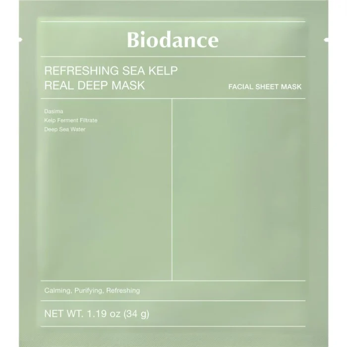 Biodance Refreshing Sea Kelp Real Deep Mask 1 pcs 34 g, bild 4