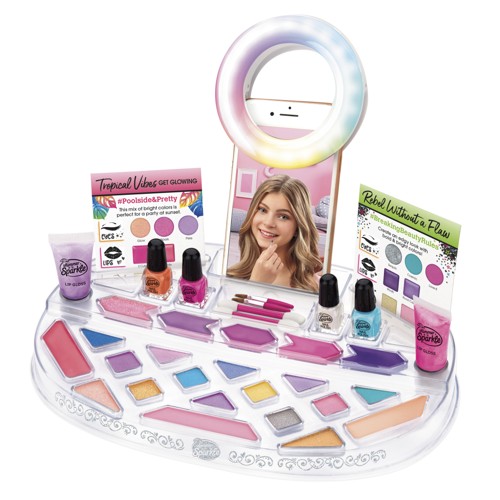 Cra-Z-Arts Shimmer & Sparkle Light up Beauty Studio