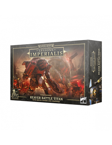 LEGIONS IMPERIALIS: REAVER TITAN MELTA CANNON & CHAINFIST