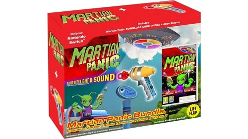Martian Panic Game and Blaster Gun Bundle (Code in Box), bild 3