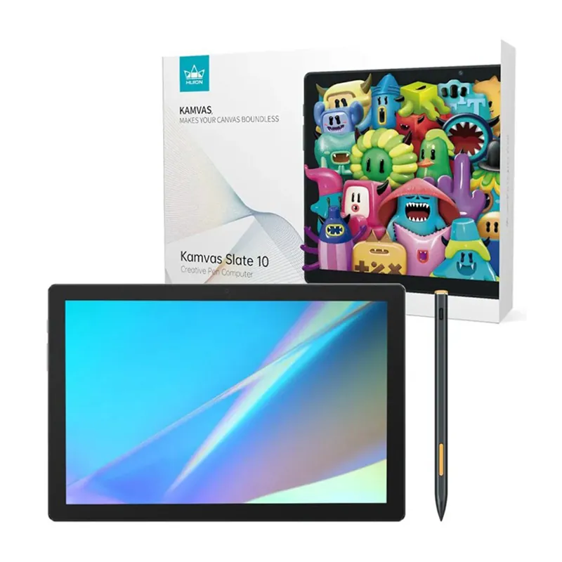 HUION Kamvas Slate 10, Kabel & Trådlös, 216,57 x 135,36 mm, USB, 1 cm, Penna, Röra, 0,3 mm